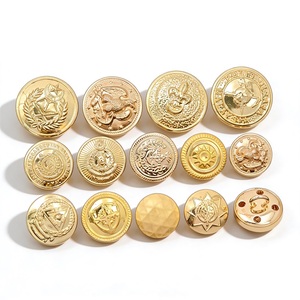 Botones de Metal KUNSHUO de Latón, Cobre, Hierro, Acero Inoxidable y Dorado para Trajes, Blazers y Esmoquin - Product Image 6