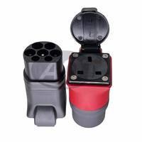 Nouvel adaptateur de charge portable pour véhicules électriques AOTAI, IEC 62196 Type 2 mâle vers prise UK 220V AC, indice de protection IP54, 3,5 kW