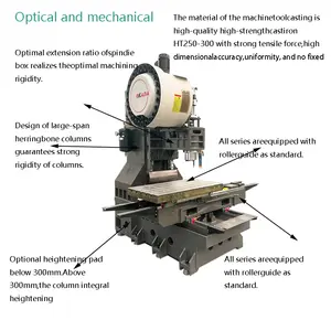 5 축 머시닝 센터 5 축 Cnc 밀링 머신 자동 도구 변경 VMC855 밀링 머신 Cnc 금속