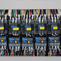 Meygo - Suministros para Terminales de Precio de Tres Paneles con Certificación CE, Caja de Protección para Polvo, Ventilación Eléctrica de Acero Inoxidable, Interruptor Metálico Activo para Interiores