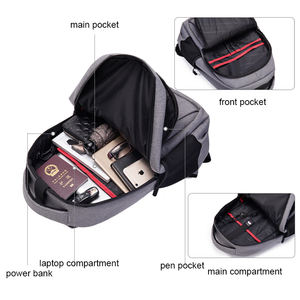 Mochila Personalizada al por Mayor con Logotipo, para Hombre y Mujer, de Gran Capacidad, para Viajes, Escuela, Estudiantes, Campamento, Senderismo, Uso Diario - Product Image 4