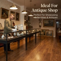 Vitrine à bijoux sécurisée avec verre renforcé et cadre robuste