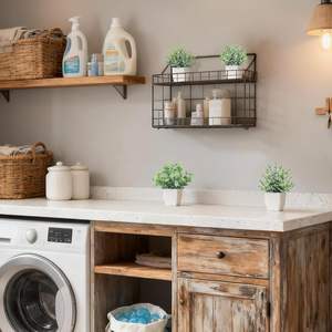 Der Rose Lot de 4 mini-plantes artificielles en eucalyptus en plastique, vertes, en pot, 2,56 pouces, respectueuses de l'environnement, décoration intérieure - Product Image 3