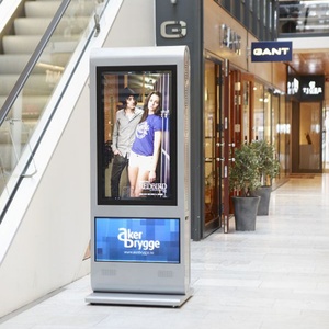 Pantallas y Señalización Digital Personalizadas de 32, 43, 55 y 65 Pulgadas, Kiosco Tótem con Pantalla Táctil LCD, Reproductor de Publicidad Inteligente con Soporte de Piso para Interiores - Product Image 1
