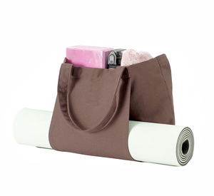 Bolsa de almacenamiento de esterilla de Yoga para ejercicio al aire libre de alta calidad, Asa de hombro, bolsa de lona para gimnasio deportivo - Product Image 3