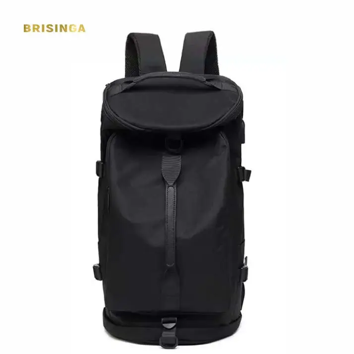 wholesale top quality outdoor sports backpack for camping hiking climbing men's backpack nylon bag double shoulder bag