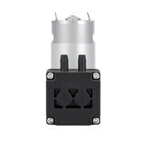 Pompe à vide miniature silencieuse intelligente Hckg Fluid 12V à moteur à balais, pompe à diaphragme micro sans huile, OEM basse pression, armarium