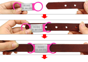 2021 New Style Slide-On Pet ID <strong>Tags</strong> Pets Engraved <strong>Personalised</strong> <strong>Dog</strong> and Cat ID <strong>Tag</strong> Slide on Collar Silicone <strong>Dog</strong> Id <strong>Tag</strong> - Product Image 3