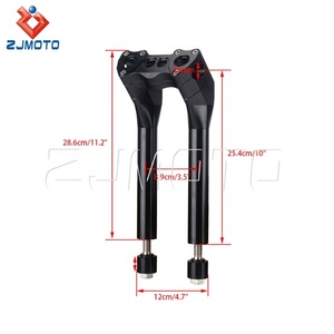 สำหรับ Harley <span class=keywords><strong>Dyna</strong></span> <span class=keywords><strong>Low</strong></span> <span class=keywords><strong>Rider</strong></span> Street BOB Super Glide 1 "25mm สไตล์คลับ Handlebar Riser CLAMP Stable MOUNT - Product Image 4