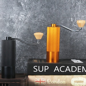 <span class=keywords><strong>Molinillo</strong></span> <span class=keywords><strong>manual</strong></span> de granos de café, con manivela, pequeño, portátil, para el hogar, diseño minimalista, utensilios de café, modelo 08 - Product Image 2