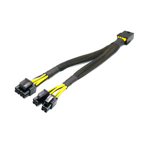 Angitu OEM 100718awgマザーボード8ピン6ピンPCIE/GPUから2x62ピン8P CPUから44PコンバーターCPU-GPU電源アダプターケーブル - Product Image 4