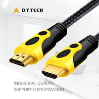 En stock câble HDMI 4K 2.0 de haute qualité Ultra numérique HD UHD tressé 4K ordinateur portable PS4 TV moniteur d'ordinateur