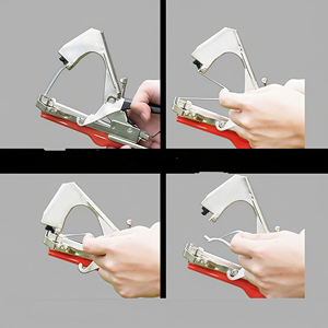 Vente en gros de pinces de reliure pour plantes de jardin Outils de reliure pour branches de <span class=keywords><strong>tomate</strong></span> et de vigne Outils de reliure et de liage <span class=keywords><strong>à</strong></span> la main pour plantes - Product Image 2