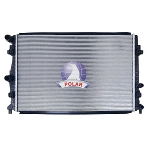 Radiador Personalizable de PA66 GF30 para Skoda Fabia Scala Kamiq <span class=keywords><strong>Ibiza</strong></span> <span class=keywords><strong>2017</strong></span>- Accesorios 606723 2Q0121253K 2Q0121253A 2Q0121253L - Product Image 1