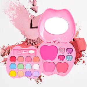 Manufacturer High Quality Safe And Non-toxic Makeup Kit Cosmetic Set Fold Out Makeup Toy Makeup Kit