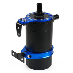 Réservoir d'évacuation des vapeurs d'huile avec filtre réglable pour la récupération des gaz et des huiles usagées, en métal noir 05017 - Product Image 3