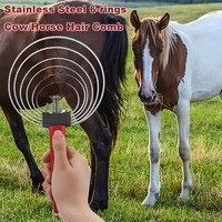 Peigne à dents de scie de haute qualité pour bétail, chevaux et moutons, équipement vétérinaire à prix d'usine