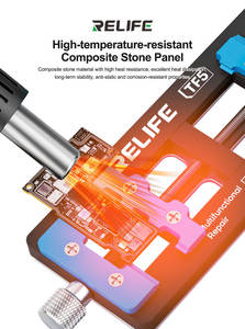 Relife Tf5 Telefoon Reparatie Armatuur Jig Voor Moederbord Cpu Chip Hoge <span class=keywords><strong>Temp</strong></span> Resistente 500 ° C Reparatie <span class=keywords><strong>Tool</strong></span> Met Zelfklevende Verwijdering Sleuf - Product Image 5
