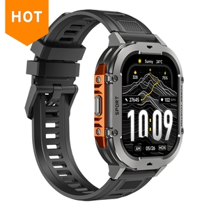 Montre connectée X7 avec grand écran AMOLED, étanche 3ATM, batterie 1000mAh, surveillance de la fréquence cardiaque et de la pression artérielle, montres de sport d'extérieur - Product Image 4