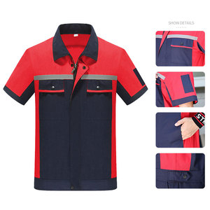 Camisa de Uniforme OEM de Alta Calidad al por Mayor, <span class=keywords><strong>Ropa</strong></span> de Trabajo para Hombre, Chaqueta de Trabajo Estándar Internacional Muy Duradera para Hombre - Product Image 4