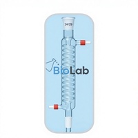 Condenseur en spirale en acier inoxydable Type-1 pour laboratoire, 150 mm, pour distillation et reflux, OEM BIOLAB, fabriqué en Inde, sans garantie