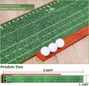 Tapete de Práctica de Golf para Interiores y Exteriores con Retorno Automático de Pelotas, Tapete de Golf, Regalos para el Hogar - Product Image 5