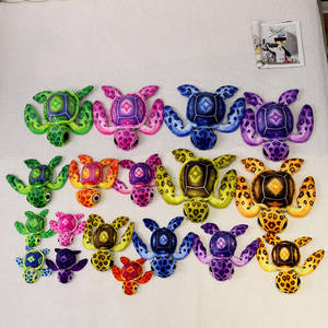 ตุ๊กตาเต่าตัวการ์ตูนหลากสีของเล่นตู้ปลาขนาดใหญ่และพวงกุญแจทำจากผ้าฝ้ายนุ่มพร้อมไส้ PP - Product Image 2