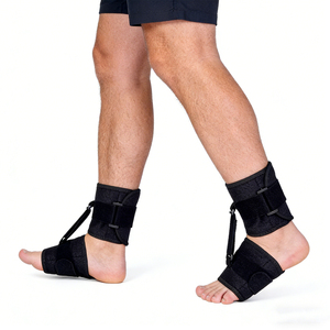 Orthèse de cheville réglable pour pied tombant avec stabilisateur de pied, protection souple pour la rééducation à la marche - Product Image 2