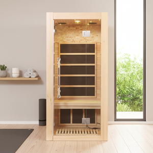 Sauna Infrarroja Portátil Personalizada de 1 Persona a Buen Precio, Pequeña Sauna Infrarroja con Ozono, Cabina de Sauna Interior para SPA - Product Image 2