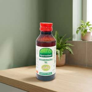 Aceite Corporal Antienvejecimiento Ayurvédico Mahabhringraj Tel Baidyanath 100ml - Product Image 3