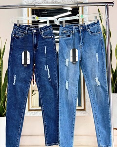 Nouveau jean taille mi-haute élastique <span class=keywords><strong>pour</strong></span> femme, respirant, séchage rapide, résistant à l'usure, idéal <span class=keywords><strong>pour</strong></span> le travail et le style urbain printemps-automne - Product Image 5