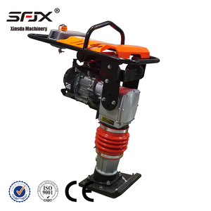 Compacteur vibrant à moteur essence 5,5-6,5 CV pour la construction routière, avec moteur importé - Product Image 2