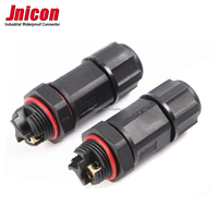 Usine IP68 mâle femelle éclairage électrique M19 UL ROHS 2 broches I Type contacts sans soudure prise de connecteur étanche