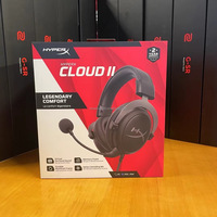 Casque filaire Hyper Cloud 2 pour PC, ordinateur, musique, étanche, supra-auriculaire, avec réduction de bruit, écouteurs de jeu avec micro
