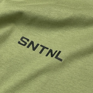 Camiseta de Algodón Supima de Primera Calidad, Diseño en Blanco, Talla Grande, Color Verde De Marque, 230 g/m² - Product Image 3