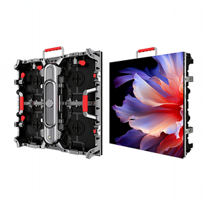 Système de mur vidéo LED clé en main EG P1.9 P2.6 P3.9 Never Black, écran flexible incurvé pour location intérieure, panneau d'affichage de scène - Product Image 1