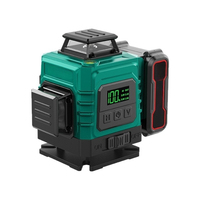 Niveau laser rotatif autonivelant OEM Green 360 4D 16 lignes, laser croisé horizontal et vertical, outils de mesure et de nivellement