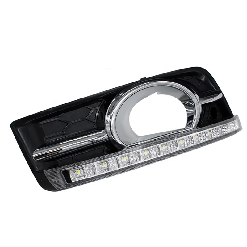 Luz LED diurna de alta potencia DRL para Chevrolet Cruze, lámpara antiniebla DRL de perfil alto con señal de giro, luz atenuada