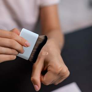 Pinceau applicateur personnalisé en cuivre pour maquillage MLM, bronzage corporel, grand fond de teint, écran solaire, auto-bronzant visage, corps, jambes - Product Image 5