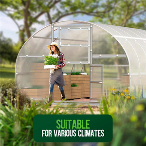 Film de couverture de serre en LLDPE transparent, stabilisé aux UV, plastique hautement transparent pour l'agriculture et l'horticulture - Product Image 3