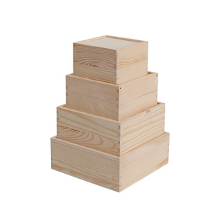 Boîte cadeau en <span class=keywords><strong>bois</strong></span> pour témoin et demoiselle d'honneur avec couvercle coulissant, en pin gravé, écologique, en stock - Product Image 5