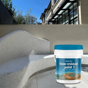 Peinture murale extérieure imitation granit et revêtement de sol en granit, à base de flocons de marbre brossé, exportée au Ghana - Product Image 3