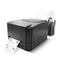 Impresora de Códigos de Barras de Transferencia Térmica de Escritorio Original TSC TTP-243pro de 203 dpi para Etiquetas de Envío y Pegatinas