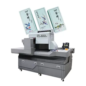 Single Pass Printer Ambachtelijke Papieren Zakken Melk Thee Label Printer Voor Doos Digitale UV Flatbed Printer