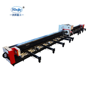 Cortadora láser de fibra <span class=keywords><strong>CNC</strong></span> completamente automática de 6000W para sistema de Control de Metal Cypcut para corte de tubos y tubos láser - Product Image 1