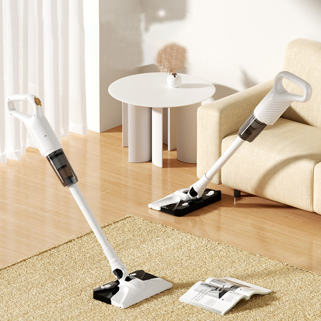 Professional Handheld Wet-Dry Vacuum Large Suction Inlet Multi-Surface Use Battery-Powered for Household Use