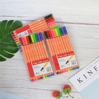 Vente en gros de divers styles de stylo de dessin au trait marqueur étudiant marqueur de couleur fineliner stylo de signature d'affaires de dessin