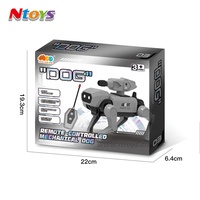 Robot chien intelligent interactif électrique RC à énergie solaire en plastique à assembler soi-même pour enfants - Jouet éducatif en promotion