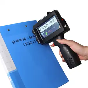 Автоматическая непрерывная печать кода партии кодирование TIJ принтер струйная маркировка машина с конвейером