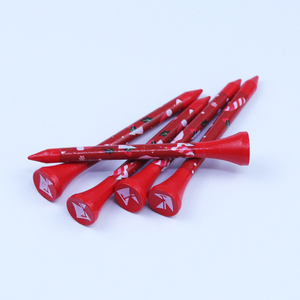Tés de <span class=keywords><strong>golf</strong></span> en bois incassables de 42/54/70/83mm en bambou/noir avec équipement d'accessoires imprimés de logo personnalisé - Product Image 5